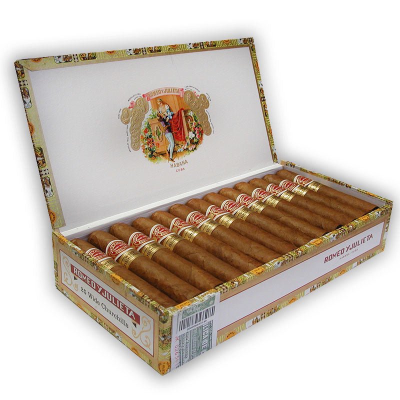 羅密歐與茱麗葉 Y JULIETA WIDE CHURCHILLS 25' | ROMEO Y JULIETA WIDE CHURCHILLS 25'